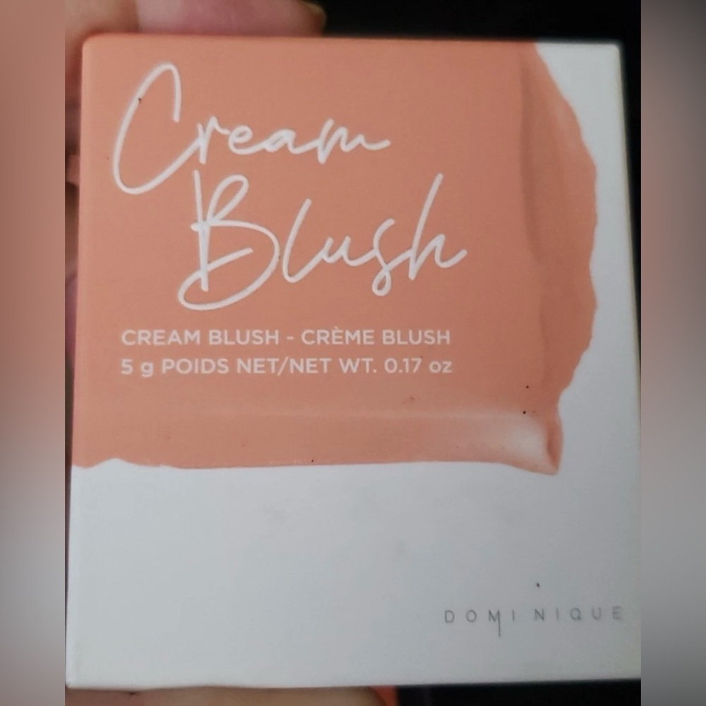Dominique Cream Blush - Warm Peach